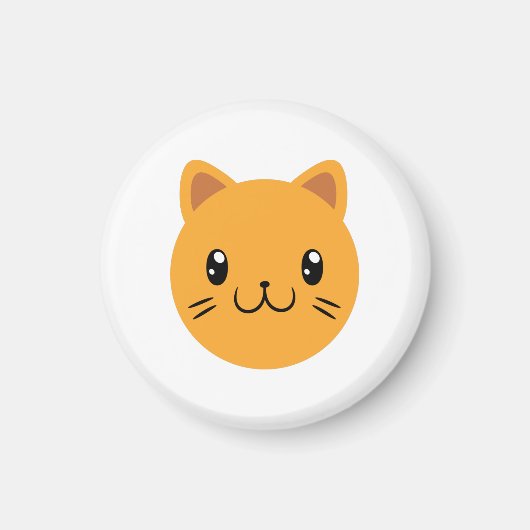 かわいい猫 マグネット (正面)