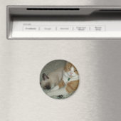 かわいい猫 マグネット (インサイチュ (食洗機))