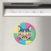 かわいい猫 マグネット (インサイチュ (食洗機))