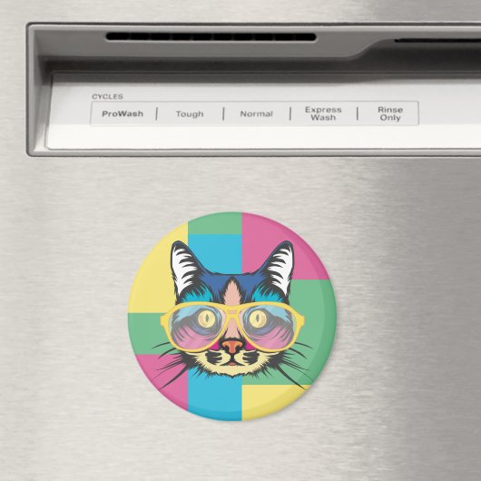 かわいい猫 マグネット (インサイチュ (食洗機))