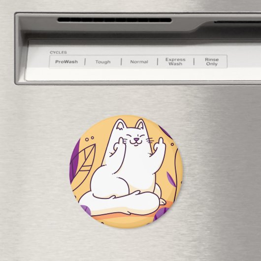 かわいい猫 マグネット (インサイチュ (食洗機))