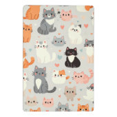 かわいい猫 ミニクリップボード (裏面)