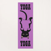 かわいい猫 ヨガマット (裏面)