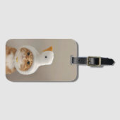 かわいい猫 ラゲッジタグ (正面横)