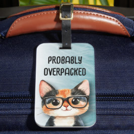 かわいい猫 ラゲッジタグ