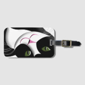 かわいい猫 ラゲッジタグ (正面横)