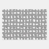 かわいい猫 ラッピングペーパーシート (正面3)