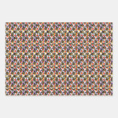 かわいい猫 ラッピングペーパーシート (正面)