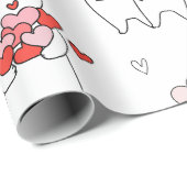 かわいい猫 ラッピングペーパー (ロールコーナー)