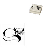 かわいい猫 ラバースタンプ (押印)
