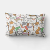 かわいい猫 ランバークッション (裏面)