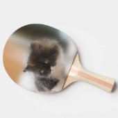 かわいい猫 卓球ラケット (横)