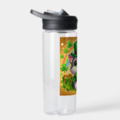 かわいい猫/子ネコ聖パトリックの日 ウォーターボトル (右面)