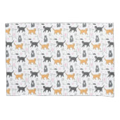 かわいい猫 枕カバー (正面)