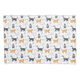 かわいい猫 枕カバー