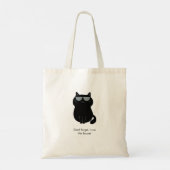 かわいい猫 - 私がこの家を仕切る！ トートバッグ (裏面)