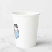 かわいい猫 紙コップ (左)