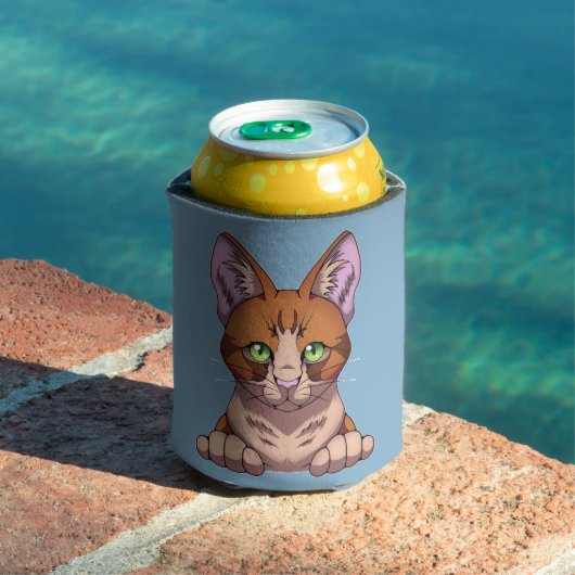 かわいい猫 缶クーラー (インサイチュ プール)