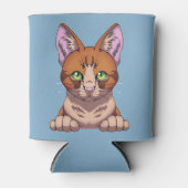 かわいい猫 缶クーラー (正面)