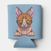 かわいい猫 缶クーラー (裏面)