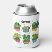 かわいい猫 缶クーラー (缶正面)