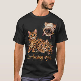 かわいい猫、花咲くフェリントリオ、キュートな猫、子猫 Tシャツ