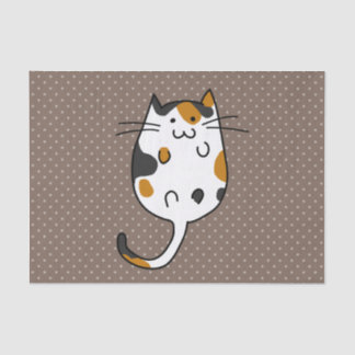 かわいい猫 薄葉紙
