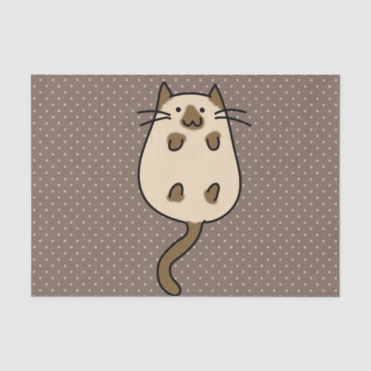 かわいい猫 薄葉紙 (正面)