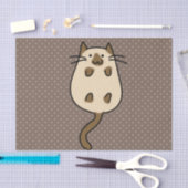 かわいい猫 薄葉紙 (クラフト)