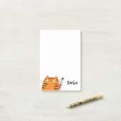 かわいい猫 面白い ポストイット (デスク上)