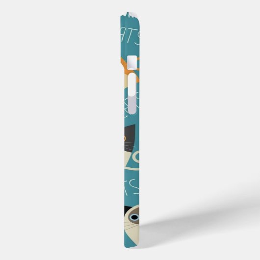 かわいい猫 Case-Mate iPhoneケース (裏面 / 左)