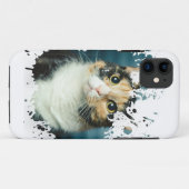 かわいい猫 Case-Mate iPhoneケース (裏面(横))