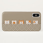 かわいい猫 Case-Mate iPhoneケース (裏面(横))