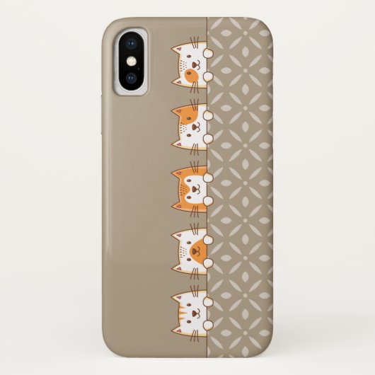 かわいい猫 Case-Mate iPhoneケース (裏面)