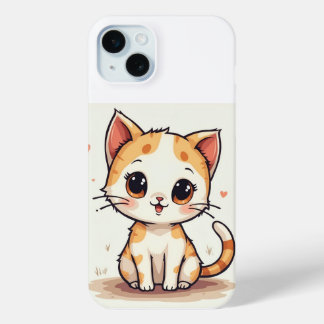 かわいい猫 iPhone 15 MINIケース