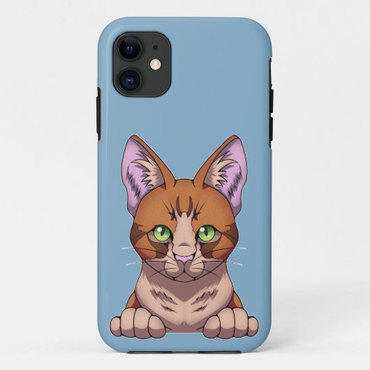 かわいい猫 Case-Mate iPhoneケース (裏面)