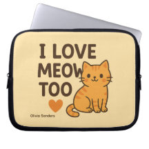 かわいい猫「I LOVE MEOW TOO」