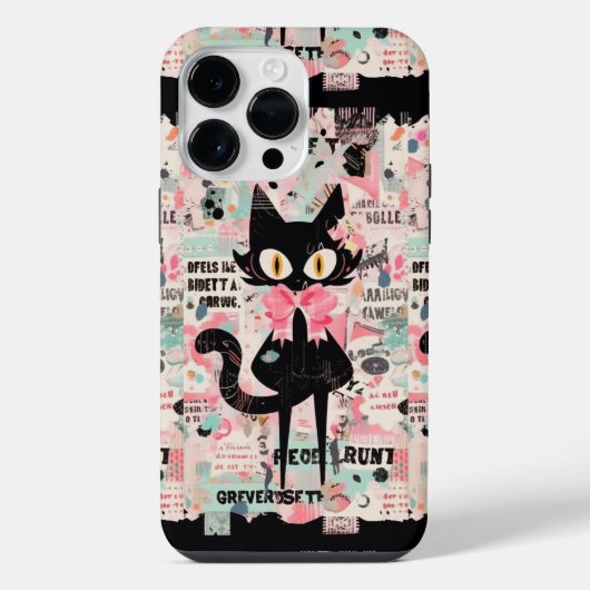 かわいい猫 iPhoneケース (裏面)
