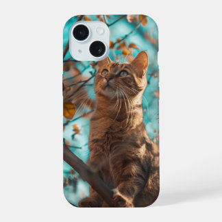 かわいい猫 iPhone 15ケース