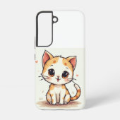 かわいい猫 SAMSUNG GALAXYケース (裏面)