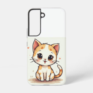 かわいい猫 SAMSUNG GALAXY S22ケース