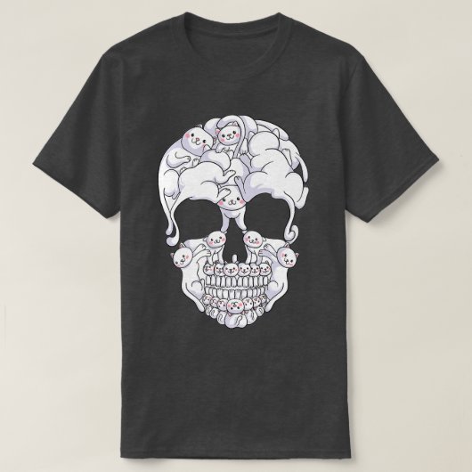 かわいい猫 Tシャツ (デザイン正面)