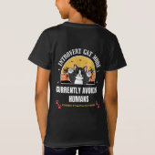 かわいい猫 Tシャツ (裏面)