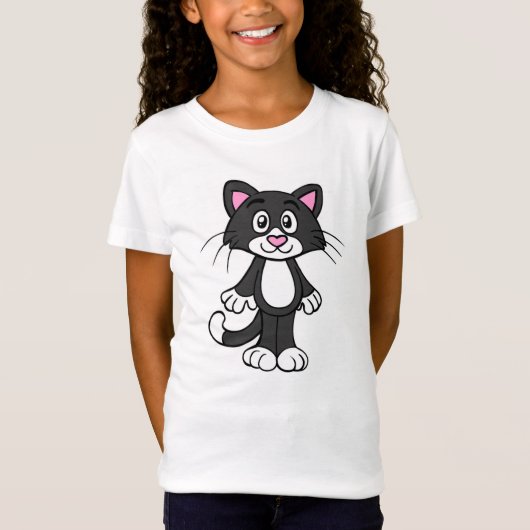 かわいい猫 Tシャツ (正面)