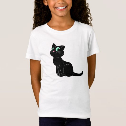 かわいい猫 Tシャツ (正面)