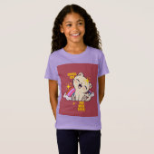 かわいい猫 Tシャツ (正面フル)