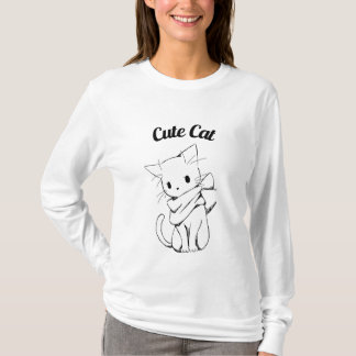 かわいい猫 Tシャツ