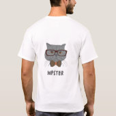 かわいい猫 Tシャツ (裏面)