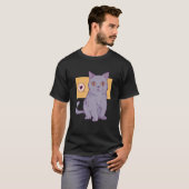かわいい猫 Tシャツ (正面フル)