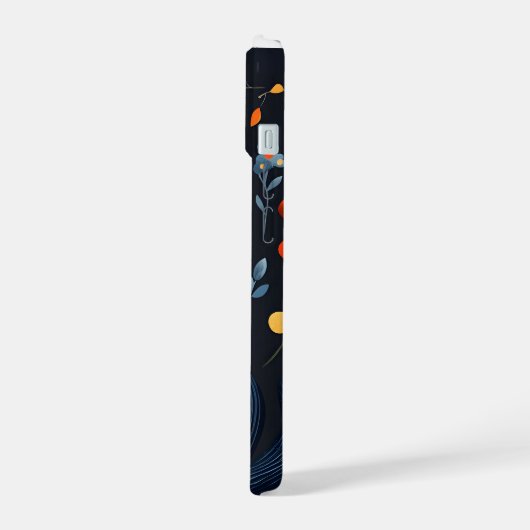 かわいい猫iPhoneケース iPhone 15ケース (左側面)